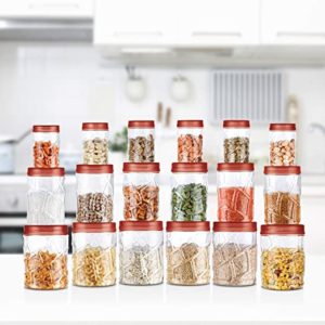 Milton Vitro Plastic Jar Set 18 Pieces Rs 399 amazon dealnloot