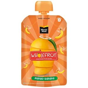 Minute Maid Wholefrüt Mango Banana Purée Pack Rs 142 amazon dealnloot