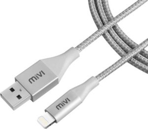 Mivi MFi Certified 6ft long Nylon Braided Rs 499 flipkart dealnloot