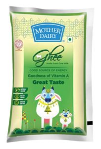 Mother Dairy Cow Ghee 1L Rs 399 amazon dealnloot