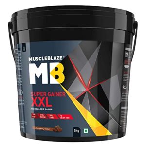 MuscleBlaze Super Mass Gainer Chocolate 5 Kg Rs 1699 amazon dealnloot