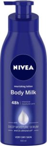 NIVEA Body Milk nourishing lotion 400 ml Rs 174 flipkart dealnloot