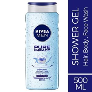 NIVEA MEN Pure Impact Shower Gel 500ml Rs 175 amazon dealnloot