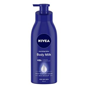 NIVEA Nourishing Body Milk 400ml Rs 180 amazon dealnloot