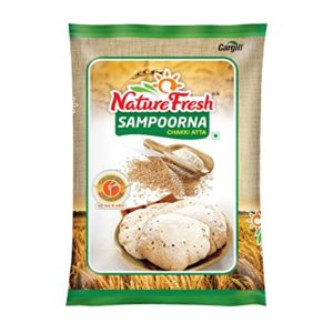 Nature Fresh Sampoorna Chakki Atta 10kg Rs 299 amazon dealnloot