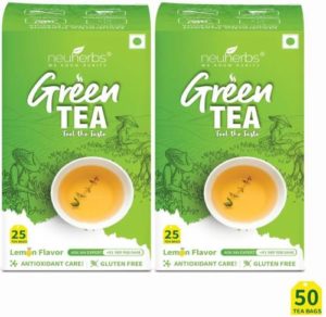 Neuherbs Green Tea for Weight Management with Rs 145 flipkart dealnloot