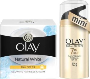 Olay Natural white day cream plus total Rs 379 flipkart dealnloot