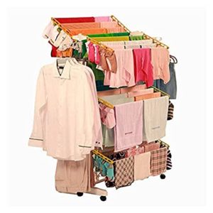 PAffy Cloth Drying Stand Orange Rs 702 amazon dealnloot