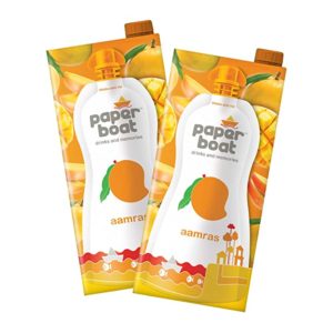 Paper Boat Fruit Juice Aamras Mango Drink Rs 180 amazon dealnloot