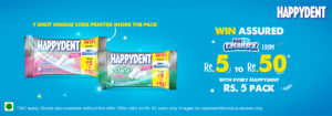 Paytm happydent offer