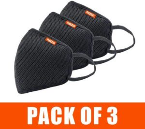 Pazzo Reusable outdoor protection mask P 95 Rs 180 flipkart dealnloot