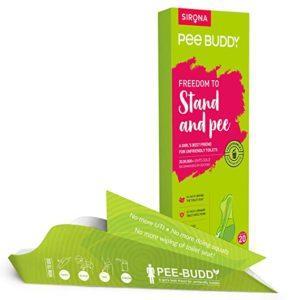 PeeBuddy 20 Funnels Disposable Female Urination Device Rs 113 amazon dealnloot