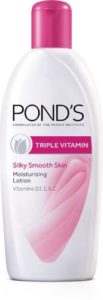 Ponds Triple Vitamin Moisturizing Lotion 300 ml Rs 125 flipkart dealnloot