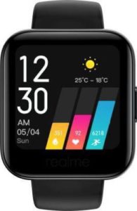 Realme Fashion Watch Black Strap Regular Rs 2999 flipkart dealnloot