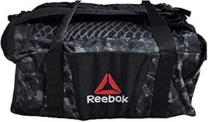 Reebok Polyester 30 cms Black Gym Bag Rs 599 amazon dealnloot