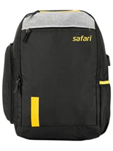 SAFARI 27 Ltrs Black Laptop Casual School Rs 549 amazon dealnloot