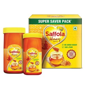 Saffola Honey 100 Pure Super Saver Pack Rs 403 amazon dealnloot
