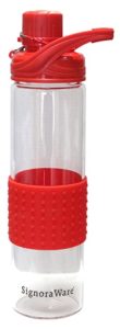 Signoraware Aqua Glow Bottle 550 ML Red Rs 177 amazon dealnloot