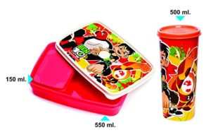 Signoraware Compact Lunch Box Small Ben 10 Rs 149 amazon dealnloot
