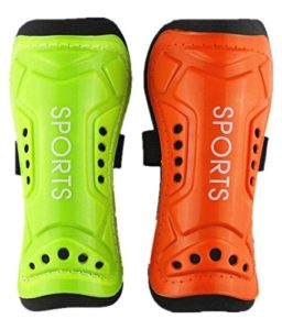Skera E3341410 Multicolor Football Shin Guard Rs 122 amazon dealnloot