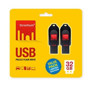 Strontium 32GB USB Pollex Pack of 2 Rs 599 amazon dealnloot
