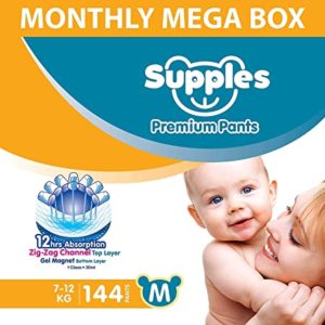 Supples Baby Diaper Pants Monthly Mega Box Rs 955 amazon dealnloot