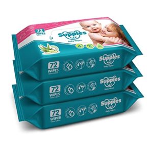 Supples Baby Wet Wipes with Aloe Vera Rs 179 amazon dealnloot