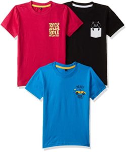 T2F Boy s Regular Fit T Shirt Rs 226 amazon dealnloot