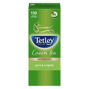 Tetley Green Tea Refreshing 100 Tea Bags Rs 257 amazon dealnloot