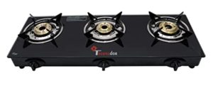 Thermador Toughened Glass Top 3 Burner Gas Rs 1699 amazon dealnloot