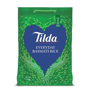 Tilda Everyday Basmati Rice 5kg Rs 315 amazon dealnloot