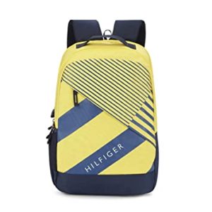 Tommy Hilfiger 46 cms Yellow Navy Laptop Rs 449 amazon dealnloot