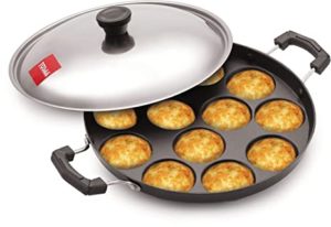Tosaa 12 Cavity Appam Patra Side Handle Rs 259 amazon dealnloot