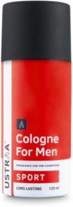 Ustraa Cologne Spray Sport 125ml Eau de Rs 119 flipkart dealnloot