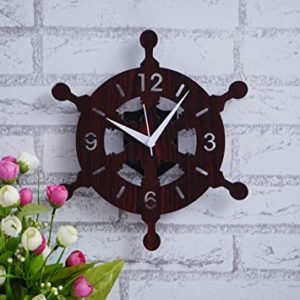Webelkart Designer Antique Ship Wheel Wood Wall Rs 299 amazon dealnloot