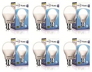 Wipro Polycarbonate Tejas Base B22 9 Watt Rs 399 amazon dealnloot