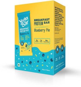 Yogabar Breakfast Protein Bar Blueberry Pack of Rs 174 flipkart dealnloot