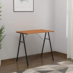 home by Nilkamal Finley Study Desk Teak Rs 3499 amazon dealnloot