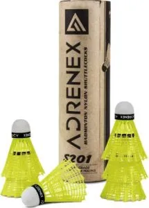Adrenex by Flipkart S201 Nylon Shuttle Yellow Rs 219 flipkart dealnloot
