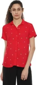 Allen Solly Women Regular Fit Printed Spread Rs 337 flipkart dealnloot