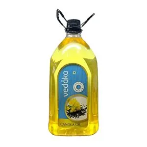 Amazon Brand Vedaka Canola Oil Jar 5L Rs 739 amazon dealnloot