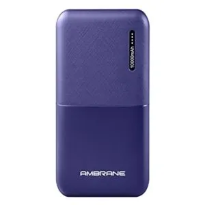 Ambrane 10000mAh Li Polymer Powerbank with Compact Rs 449 amazon dealnloot