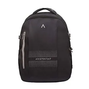 Aristocrat 34 Ltrs Black Laptop Backpack LPBPLEX2BLK Rs 729 amazon dealnloot
