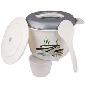 Arrison Microwave Rice Cooker Multicolour Rs 279 amazon dealnloot