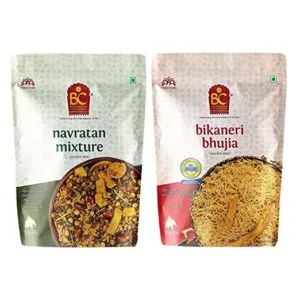 Bhikharam Chandmal Navratan Mixture 1kg Bhujiya 1kg Rs 374 amazon dealnloot