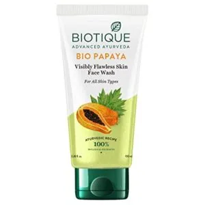 Biotique Bio Papaya Visibly Flawless Skin Face Rs 71 amazon dealnloot