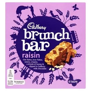 Cadbury Brunch Bar Raisin 6 Bars Rs 500 amazon dealnloot