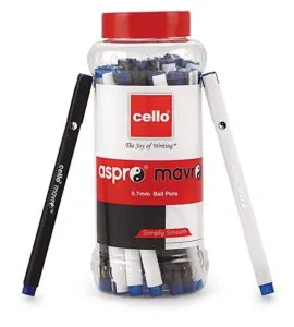 Cello Aspro Mavro Ball Pen 25 Pens Rs 126 amazon dealnloot