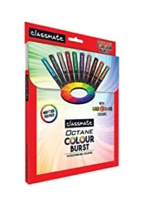 Classmate Octane Colour Burst Count of 10 Rs 70 amazon dealnloot