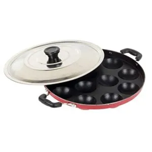 EuroSleek 12 Cavities Non Stick Appam Patra Rs 275 amazon dealnloot